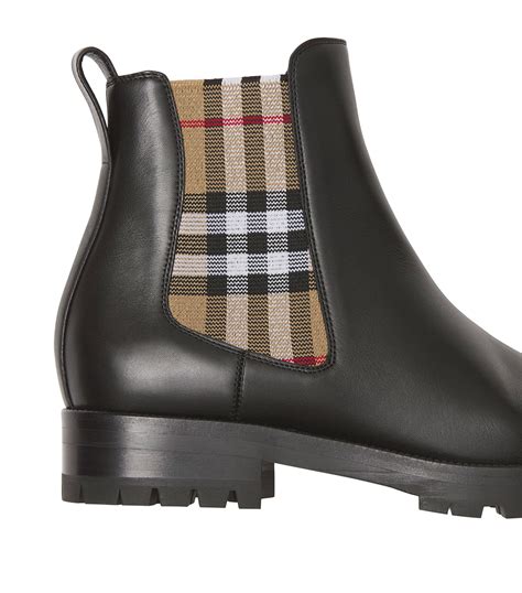 burberry ladies chelsea|Burberry high Chelsea boots.